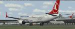 FSX/P3D Boeing 737 Max 9 Turkish Airlines package